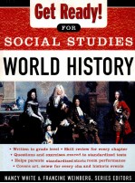 GET READY！FOR SOCIAL STUDIES WORLD HISTORY