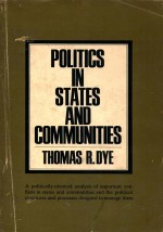 POLITICS IN STATES AND COMMUNITIES