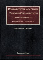 CORPORATIONS AND OTHER BUSINESS ORGANIZATIONS  NINTH EDITION-UNABRIDGED