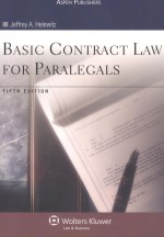 BASIC CONTRACT LAW FOR PARALEGALS  FIFTH EDITION