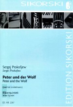 Peter und der Wolf Joachim Linckelmann Blaserquintett ED.NR.2397