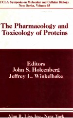 The pharmacology and toxicology of proteins:proceedings of a CETUS-UCLA Symposium held at Lake Tahoe