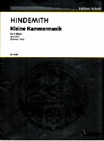 Kleine Kammermusik für 5 Bl?ser Fl?te·Oboe·Klarinette·Horn·Fagott opus 24/2 Stimmen/Parts ED 4389