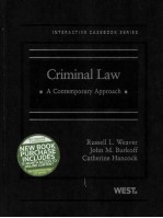 CRIMINAL LAW  A CONTEMPORARY APPROACH