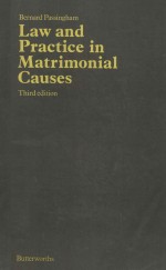 LAW AND PRACTICE IN MATRIMONIAL CAUSES  THIRD EDITION