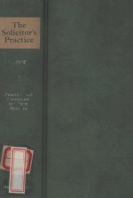 THE SOLICITOR'S PRACTICE  2