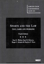 SPORTS AND THE LAW  TEXT