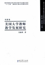 美国大学教师教学发展研究  实践卷