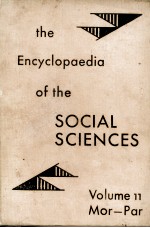 ENCYCLOPAEDIA OF THE SOCIAL SCIENCES VOLUME ELEVEN