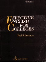 EFFECTIVE ENGLISH FOR COLLEGES