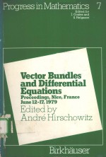 VECTOR BUNDLES AND DIFFERENTIAL EQUATIONS