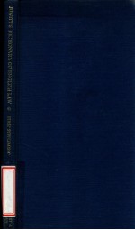 JOWITT'S DICTIONARY OF ENGLISH LAW  FIRST SUPPLEMENT TO THE SECOND EDITION