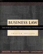 BUSINESS LAW:THE ETHICAL