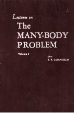 LECTURES ON THE MANY-BODY PROBLEM