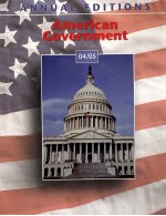 AMERICAN GOVERNMENT 04/05 THIRTY-FOURTH EDITION