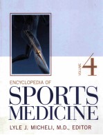 ENCYCLOPEDIA OF SPORTS MEDICINE VOLUME 4