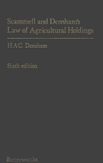 LAW OF AGRICULTURAL HOLDINGS  SIX EDITION