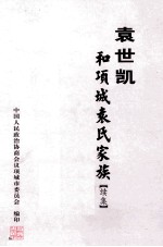 《项城文史资料》总第11辑  袁世凯和项城袁氏家庭  续集