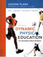 LESSON PLANS DYNAMIC PHYSICAL EDUCATION