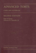 ADVANCED TORTS:CASES AND MATERIALS SECOND EDITION