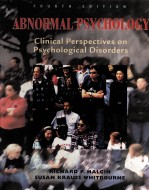 ABNORMAL PSYCHOLOGY:CLINICAL PERSPECTIVES ON PSYCHOLOGICAL DISORDERS FOURTH EDITION