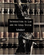 INTRODUCTION TO LAW AND THE LEGAL SYSTEM SEVENTH EDITION