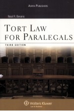 TORT LAW FOR PARALEGALS  THIRD EDITION