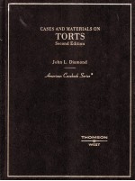 CASES AND MATERIALS ON TORTS  SECOND EDITION