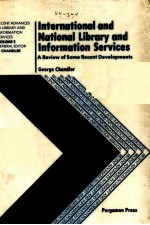 INTERNATIONAL AND NATIONAL LIBRARY AND INFORMATION SERVUCES  VOLUME 2