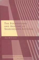 THE FOUNDATIONS AND ANATOMY OF SHAREHOLDER ACTIVISM