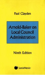 LOCAL COUNCIL ADMINISTRATION  IN ENGLISH PARISHES AND WELSH COMMUNITIES  NINTH EDITION