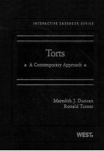 TORTS  A CONTEMPORARY APPROACH