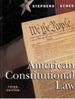 AMERICAN CONSTITUTIONAL LAW  THIRD EDITION