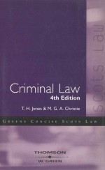 CRIMINAL LAW  FOURTH EDITION