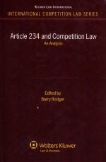 ARTICLE 234 AND COMPETITION LAW  AN ANALYSIS