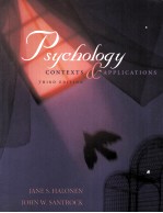 PSYCHOLOGY:CONTEXTS & APPLICATIONS THIRD EDITION