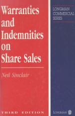 WARRANTIES AND INDEMNITIES ON SHARE SALES  SECOND EDITION