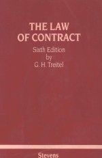 THE LAW OF CONTRACT  SIXTH EDITION