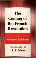 THE COMING OF THE FRENCH REVOLUTION