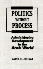 POLITICS WITHOUT PROCESS  ADMINISTERING DEVELOPMENT IN THE ARAB WORLD