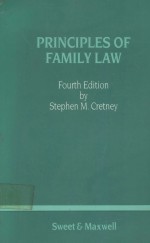 PRINCIPLES OF FAMILY LAW  FOURTH EDITION