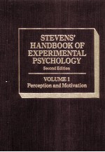 STEVENS’ HANDBOOK OF EXPERIMENTAL PSYCHOLOGY SECOND EDITION VOLUME 1