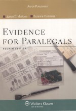 EVIDENCE FOR PARALEGALS  FOURTH EDITION