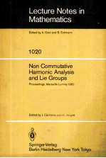 NON COMMUTATIVE HARMONIC ANALYSIS AND LIE GROUPS