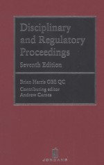 DISCIPLINARY AND REGULATORY PROCEEDINGS  SEVENTH EDITION