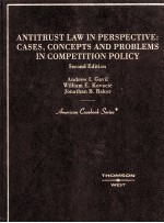 ANTITRUST LAW IN PERSPECTIVE:CASES