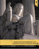 AMERICAN CONSTITUTIONAL LAW  INTRODUCTORY ESSAYS AND SELECTED CASES  SIXTEENTH EDITION