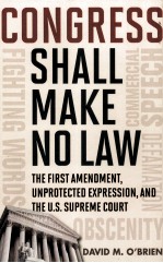 CONGRESS SHALL MAKE NO LAW  THE FIRST AMENDMENT