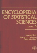 ENCYCLOPEDIA OF STATISTICAL SCIENCES  VOLUME 5  LINDEBERG CONDITION TO MULTITRAIT-MULTIMETHOD MATRIC