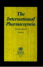 The International pharmacopoeia volume 2 fourth edition